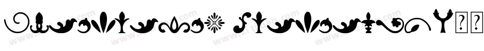 ornamental penmanshi字体转换